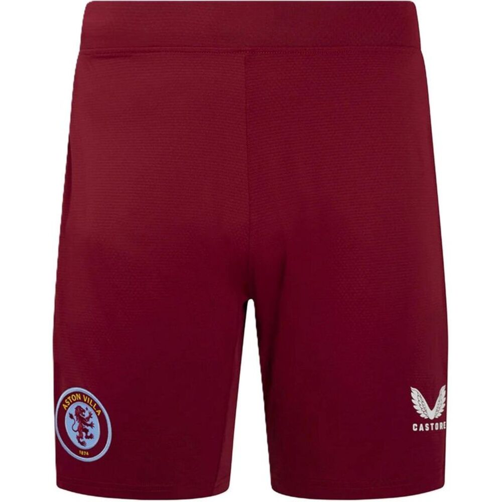 Castore Womens/Ladies Aston Villa FC Football Shorts / Red